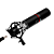 Microfone Gamer Redragon Blazar GM300 Cardióide Preto - Imagem 3