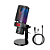 Microfone Gamer Redragon Fenris RGB Preto Condensador Com Shock Mount GM301 - Imagem 1