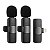 Microfone de lapela Bluetooth IOS com 2 Microfone Flex Gold IP-F4 - Imagem 1
