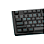 Kit Teclado Membrana e Mouse Akko MX108 Preto e Ciano - Imagem 3