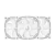 Kit 3 Fans Rise Mode Aura Frost Pro 120mm ARGB Branco - Imagem 4