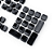 Keycaps Conjunto De Teclas Redragon A107 Preto - Imagem 4