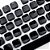 Keycaps Conjunto De Teclas Redragon A107 Preto - Imagem 3