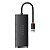 Hub USB Baseus Lite Series 4 Portas USB-A para 4x USB 3.0 25cm Preto - Imagem 3