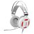 Headset Gamer Redragon Minos Lunar Branco Led Vermelho 7.1 - Imagem 1