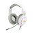 Headset Gamer Redragon Mento H270-W RGB Chroma Branco - Imagem 1