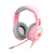Headset Gamer Redragon Mento  Rosa H270-P - Imagem 1