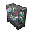 Gabinete Liketec Gamer Mahal Dark Preto com Kit Fan Cubo Disign - Imagem 1