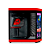 Gabinete Hyte Y70 Infinite Touch Black Cherry Display 14.5" Mid Tower Sem Fan Vermelho e Preto - Imagem 2