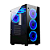 Gabinete Gamer Rise Mode Glass 06X Mid Tower Vidro Preto - Imagem 1