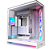 Gabinete Gamer NZXT H9 Flow RGB+ Frontal Diagonal 2025 7 Fans Branco - Imagem 2