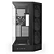 Gabinete Gamer NZXT H9 Flow RGB Frontal Diagonal 4 Fans Preto - Imagem 3