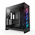 Gabinete Gamer NZXT H9 Flow RGB Frontal Diagonal 4 Fans Preto - Imagem 2