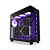 Gabinete Gamer NZXT H6 Flow RGB Preto Com 3 Fans F120 RGB - Imagem 1
