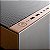 Gabinete Gamer Geometric Future Model 8 Cowboy Prata e Couro Genuíno - Imagem 2