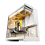 Gabinete Gamer Geometric Future Model 5 Com 5 Fans Branco - Imagem 1