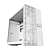 Gabinete Gamer Geometric Future Model 5 Vent Sem Fans Branco - Imagem 3