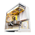 Gabinete Gamer Geometric Future Model 5 Sem Fans Branco - Imagem 1