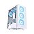 Gabinete Gamer Fortrek Cruiser Mid Tower RGB Branco - Imagem 1
