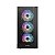 Gabinete Gamer Fortrek Cruiser Mid Tower com 3 Fan RGB Preto - Imagem 3