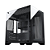 Gabinete Gamer Fortrek Clarity Preto Lateral Vidro Micro-ATX e Mini-ATX - Imagem 2