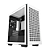 Gabinete Gamer Deepcool Ch370 Micro Atx Lateral Vidro Branco - Imagem 1