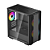 Gabinete Gamer Deepcool CC360 BK ARGB Micro ATX 3 Fans Preto - Imagem 3