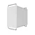 Gabinete Gamer BG-056 Tiny Pro Branco Bluecase - 5X FAN ARGB - Imagem 2