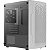 Gabinete Gamer Aerocool Trinity Mini Branco Lateral Vidro - Imagem 1