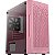 Gabinete Gamer Aerocool Trinity Mini Rosa Lateral Vidro - Imagem 1