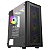 Gabinete Gamer BG-050 X-Frame Preto Bluecase com Frontal Removível - Imagem 1