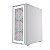 Gabinete Gamer BG-050 X-Frame Branco e Cinza Bluecase com Frontal Removível - Imagem 2