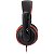 Fone Headset Gamer Fortrek Spider Black P3 Preto/Vermelho - Imagem 3