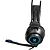 Fone Headset Gamer Fortrek Vickers P2 + USB RGB Preto - Imagem 4