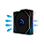 Fan Lian Li Uni Fan TL Wireless LCD 120 ARGB Reverse Blade Preto - Imagem 4