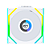 Fan Lian Li Uni Fan SL Wireless LCD 120 Reverse Blade ARGB Branco - Imagem 1