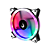 Fan Gamer Rise Mode Galaxy Rainbow 120mm Preto RM-FRM-02-RGB - Imagem 4
