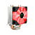 Cooler T-Dagger Idun R Led Vermelho T-Gc9109 R Preto 90mm - Imagem 3