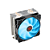 Cooler Para Processador Redragon Tyr 120mm LED Blue Intel/AMD - Imagem 4
