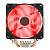 Cooler para processador Air Cooler Redragon Tyr LED Vermelho AMD e Intel 120mm Preto CC-9104R - Imagem 2