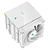 Cooler Para Cpu Deepcool Ak620 Digital White Dual Tower 12cm - Imagem 3