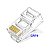 Conector RJ45 Macho CAT6e Fortrek FK 140E (UNIDADE) - Imagem 1