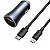 Carregador Veicular Baseus Duplo Golden Turbo 40W USB-A e USB-C Com Cabo Lightning - Imagem 1