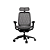 Cadeira Ergonômica Escritório Elements Joplin Preta e Cinza - Imagem 4