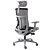 Cadeira De Escritório Ergonômica Elements Vertta Special Cinza e Preta - Imagem 4
