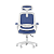 Cadeira De Escritório Ergonômica Elements Astra Azul Branco - Imagem 3