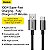 Cabo USB A x Tipo C Baseus Superior Series Fast Charging Data Cable 100W 2m Preto - Imagem 2