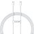 Cabo Tipo C Baseus Superior Series 2 Fast Charging Data Cable 100W 2m Branco - Imagem 1