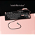 Cabo Para Teclado Enrolado Akko Aviator Black And Pink - Imagem 2