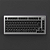 Base De Teclado Akko Monsgeek Barebone M1 Rgb Qmk ANSI US Silver - Imagem 2